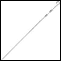 Шампур прямой, толщина 1,5 мм, размер 50 х 1 см