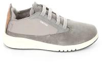 Кроссовки для мальчика J Aeranter Boy, бренда GEOX, размер 35, цв. серый