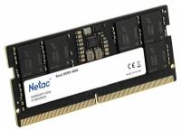 Оперативная память SO-DIMM DDR5 Netac Basic 16GB 4800MHz CL40 1.1V / NTBSD5N48SP-16