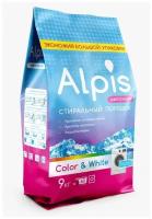 Стиральный порошок Alpis, 9 кг, для цветных и белых тканей