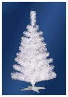 Искусственная белая елка Маг 90 см, ПВХ, царь елка