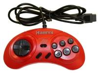 Джойстики для Hamy 4 (Hamy 5, Sega), 9 pin, красный (набор 2 штуки)