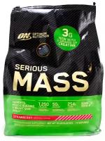 OPTIMUM NUTRITION Serious Mass (Пакет) 12 lb (5.45 кг) (Strawberry)