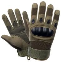 Тактические перчатки для мужчин полнопалые Army Tactical Gloves, цвет Олива - M
