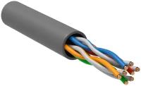 Кабель информ. ITK (LC1-C5E04-111-R) кат.5е U/UTP 4X2X24AWG PVC внутр. 305м сер