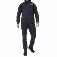 Костюм рыболовный мужской Triton PRO -5, SoftShell, серо-чёрный, 60-62, 170-176