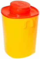 Контейнер для сбора отходов острого инструмента 1,5 л комплект 30 шт., желтый (класс Б), сзпи