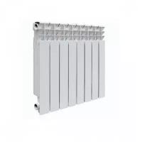 Радиатор алюминиевый KONNER LUX 500/100 литой, 8 секций