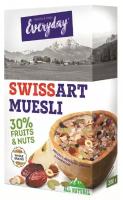 Мюсли Everyday Swiss Art "с фруктами, орехами и семечками" 300 гр