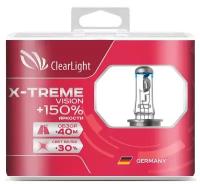 Лампа Clearlight H8 12V-35W X-treme Vision +150% Light (компл., 2 шт.)