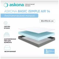 Анатомический матрас Askona Basic iSimple Air14