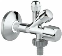 Вентиль угловой комбинированный GROHE "New Tempesta Cosmop. System". 22035000