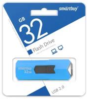 Флеш-накопитель USB 2.0 Smartbuy 32GB STREAM Blue (SB32GBST-B)