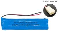 Аккумулятор ShopElectro SE1050ААА, 4.8 В, 1050 мАч/ 4.8 V, 1050 mAh, NiMH, с коннектором Tamiya (3)