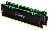 Модуль памяти DDR4 32GB (2*16GB) Kingston FURY KF432C16RB1AK2/32 Renegade RGB 3200MHz CL16 2RX8 1.35V 288-pin 8Gbit