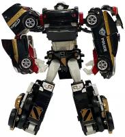 Робот-трансформер "Кватран" 30 см / Трансформер Quatran Черный 4 в 1 / машинка для детей 508