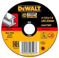 Круг отрезной DeWalt металл Ф115x22.2x1.6мм DT43201