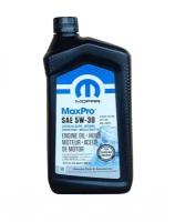 Моторное масло MOPAR MaxPro 5W-20 синтетическое 0,9 л (арт. 68518204АА)