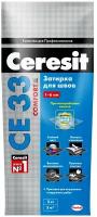 Затирка Ceresit CE-33 №13 антрацит 2 кг