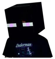 Голова-маска Эндермена Майнкрафт (Minecraft)