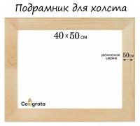 Подрамник для холста, 1.8 x 40 x 50 см, ширина рамы 50мм