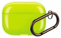Чехол Neon для AirPods Pro, карабин, желтый, Deppa 47306