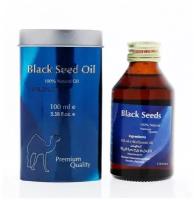 Натуральное масло черного тмина Премиум Хемани (Black Seed Oil Premium Hemani) повышает иммунитет, противовирусное средство, 100 мл