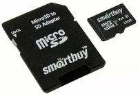 Карта памяти 32Gb - SmartBuy MicroSD Class 10 Pro UHS-I U3 SB32GBSDCL10U3L-01 с адаптером SD