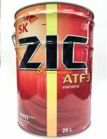 Масло трансмиссионное синтетическое ZIC ATF 3, 20л