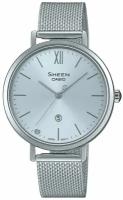 Наручные часы CASIO Sheen SHE-4539SM-2A, серый, серебряный