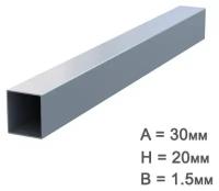 Профильная прямоугольная труба ЭСВ 30х20х1,5мм L=3000мм