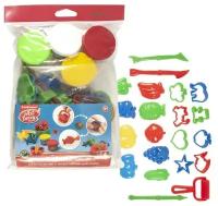 Биопластилин с аксессуарами для лепки ArtBerry Multi Playset, 4 х 35 г