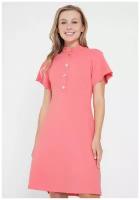 Платье женское Мартина МадаМ Т приталенное А-силуэта Розового цвета 48 размера