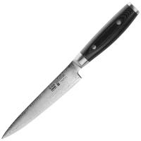 Нож кухонный для тонкой нарезки 18 см, «Sujihiki», дамасская сталь YA36007 Ran