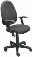 Кресло офисное Easy Chair 325 PC ткань серая С73, пластик