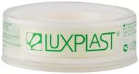 Лейкопластырь Luxplast, пластырь в катушке на шелковой основе 5 м*1,25 см