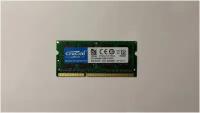 Оперативная память CRUCIAL DDR3 8 ГБ 1333 MHz SO-DIMM PC3-10600U 1x8 ГБ (CT102464BF133B. C16FPD) для ноутбука