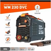 Сварочный инвертор Patriot WM230DVC MMA 605302291 / 10,7 кВт / горячий старт / форсаж дуги / маска сварщика 300D в подарок