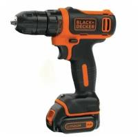 Дрель-шуруповерт BLACK+DECKER BDCDD12KB-QW 1.5Ач