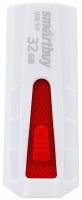 Флеш-накопитель USB 3.0/3.1 Gen1 Smartbuy 32GB IRON White/Red (SB32GBIR-W3)