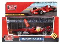 Машинка Технопарк звук суперкар Ф-1 красный 14 см F1-14FR-S