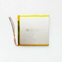 Аккумулятор для Dexp Ursus K28 4G (3.8v до 4000mAh 102*100*3mm) АКБ для планшета универсальный / 5 контактов