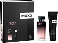 Mexx Женский Black Woman Набор: туалетная вода 30мл, гель для душа 50мл