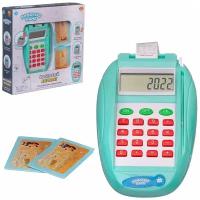 Игровой набор ABtoys Помогаю маме, Кассовый аппарат с банковскими карточками PT-01659