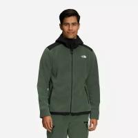 The North Face Куртка флисовая Alpine Polartec 200 Full Zip Hooded, M, thyme/black