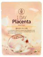 Med B Тканевая маска с экстрактом фитоплаценты антивозрастная - 1 Day placenta mask pack, 27мл