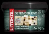 Затирка для плитки LITOKOL Starlike Defender EVO S.105 BIANCO TITANIO, 1 кг