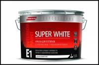 Краска акриловая латексная Parade Super White для потолков