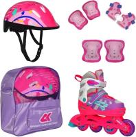 Роликовый комплект SET JOYFULL Pink S (29-32)