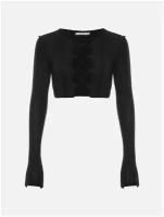 Топ XSAI CROP TOP, Dusty Black, L